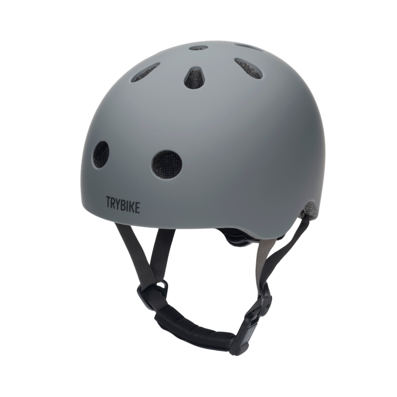 CoConuts Matte Grey Helmet - Extra Small